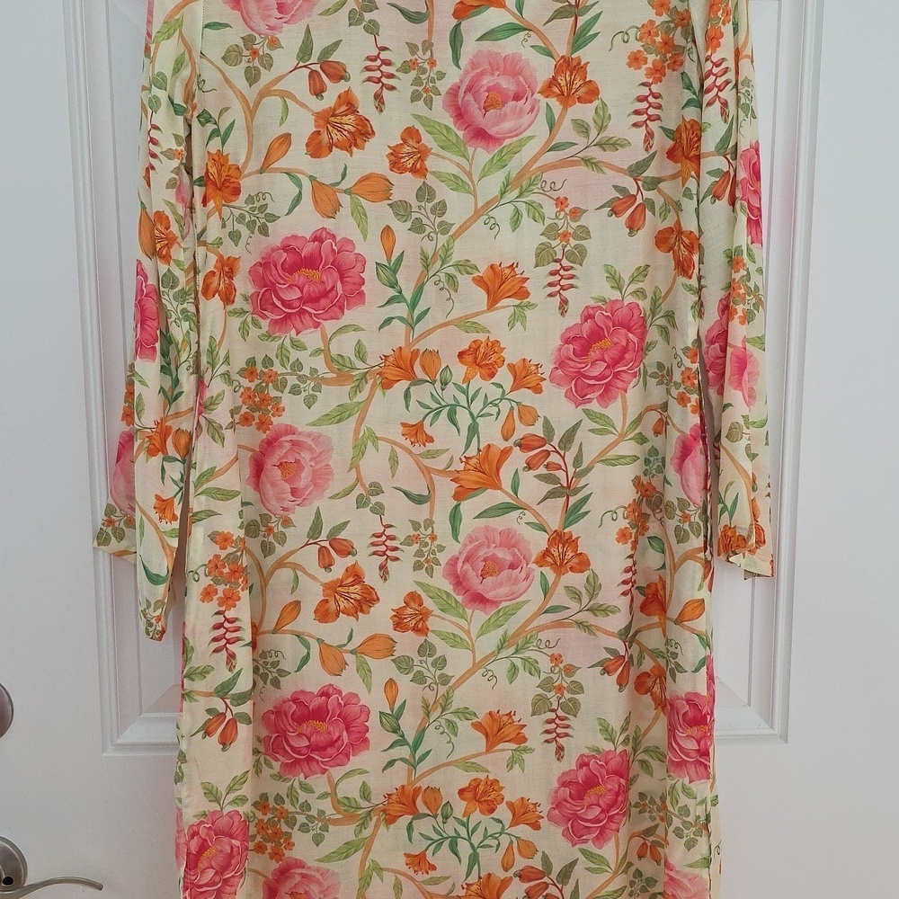 Verandah Floral Midi Dress.  Size Small. NWT - Picture 8 of 13